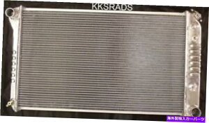 Radiator KKS 3��A���~�j�E�����W�G�[�^�[�L���f���b�N�f�r���I�[���h�X���[�r���J�g���X28 ���̃R�A KKS 3 ROW ALUMINUM RADIATOR CADILLAC DEVILLE OLDSMOBILE CUTLASS 28 WIDE CORE�y���s�A���i�z