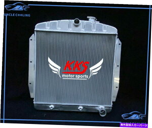 Radiator 1955N1959N̖ꂽKKS 3񃉃WG[^[V{[Apb`gbNsbNAbvGMC 100 150 Polished KKS 3 Rows Radiator for 1955-1959 Chevy Apache Truck Pickup GMC 100 150