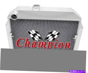 Radiator 1955N3̃Ag~bN`sIWG[^[1956v}XZ_CC5556 3 Row Atomic Champion Radiator for 1955 1956 Plymouth Sedans #CC5556