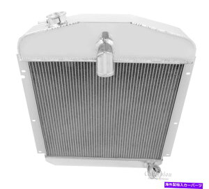 Radiator 1947 1948 1949v}XN[y3RS`sIWG[^[ 3 Row RS Champion Radiator for 1947 1948 1949 Plymouth Coupe