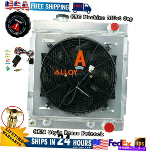 Radiator 3��̃��W�G�[�^�[�V�����E�h�t�@���t�B�b�g1964-1966 1965�t�H�[�h�}�X�^���OV8 289 302�E�B���U�[ 3 Row Radiator Shroud Fan Fits 1964-1966 1965 Ford MUSTANG V8 289 302 WINDSOR�y���s�A���i�z