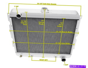 Radiator 1970�N��3���AR�`�����s�I�����W�G�[�^�[71 72 1973�v���}�X�o���N�[�_�X���[���u���b�NV8 3 Row AR Champion Radiator for 1970 71 72 1973 Plymouth Barracuda Small Block V8