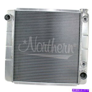 Radiator �m�[�U��209612�A���~�j�E�����W�G�[�^�[�V�F�r�[GM 22 x 19�g�����X�~�b�V�����I�C���N�[���[ Northern 209612 Aluminum Radiator Chevy GM 22 X 19 With Transmission Oil Cooler�y���s�A���i�z