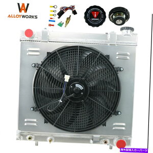 Radiator 2005-2010 Dodge Dakota�AMitsubishi Raider 3.7L 4.7L��3��̃��W�G�[�^�[�V�����E�h�t�@�� 3 Row Radiator Shroud Fan For 2005-2010 Dodge Dakota,Mitsubishi Raider 3.7L 4.7L