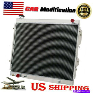 Radiator 2000-2006��3��A���~�j�E�����W�G�[�^�[2002�g���^�c���h��SR5 3.4L 4.0L V6 CU2320 3 Row Aluminum Radiator For 2000-2006 2002 Toyota Tundra SR5 3.4L 4.0L V6 CU2320�y���s�A���i�z