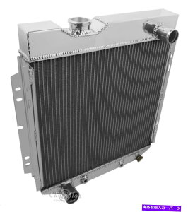 Radiator V8ϊWRWG[^[A1964 1965 1966 Ford Mustang 3 rowRAWG[^[ V8 Conversion WR Radiator, 1964 1965 1966 Ford Mustang 3 Row Core Radiator