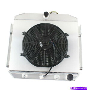 Radiator 3��A���~�j�E�����W�G�[�^�[�ɓK������1955-1957 1956�V�{���[�x���G�A�m�}�h�f�����CV8 3 Row Aluminum Radiator Fits 1955-1957 1956 Chevrolet Bel Air Nomad Del Ray V8�y���s�A���i�z