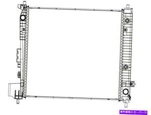 Radiator 2017-2019Cadillac XT5 Radiator TYC 49955FM 2018 3.6L V6 For 2017-2019 Cadillac XT5 Radiator TYC 49955FM 2018 3.6L V6