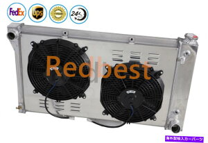 Radiator A~jEtBbg1967-1979V{[P10 GMC P1500 4.8L 3񃉃WG[^[VEht@ ALUMINUM FITS 1967-1979 Chevrolet P10 GMC P1500 4.8L 3 Rows Radiator&Shroud&Fan