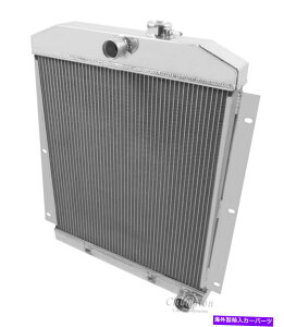 Radiator A/C�̗�p�A3��WR���W�G�[�^�[1949 1950 1951 1953 1953 1954�V�{���[�g���b�N Cooling For A/C, 3 Row WR Radiator 1949 1950 1951 1952 1953 1954 Chevy Truck�y���s�A���i�z
