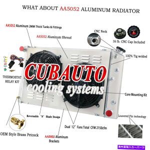 Radiator 3��̃��W�G�[�^�[�V�����E�h�t�@��1978-88 G-Body Monte Carlo El Camino Regal Cutlass 3 Row Radiator Shroud Fan For 1978-88 G-Body Monte Carlo El Camino Regal Cutlass�y���s�A���i�z