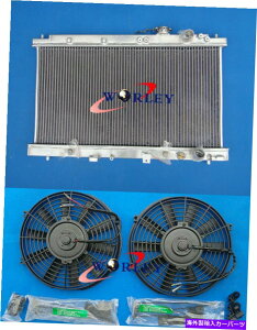 Radiator Acura Integra DC2 B18 GSR RS LS 1.8L L4 1994-2001 AT/MT̃WG[^[ +t@ Radiator + FAN FOR Acura Integra DC2 B18 GSR RS LS 1.8L L4 1994-2001 AT/MT