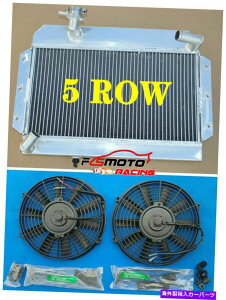 Radiator Rover MG A MGA 1500 1600 1622 CC 1955-1962 Twin Cam Deluxe 5row Radiator+Fan FOR ROVER MG A MGA 1500 1600 1622 CC 1955-1962 Twin Cam DeLuxe 5ROW Radiator+FAN�y���s�A���i�z