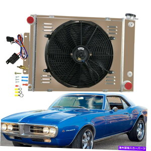 Radiator ���W�G�[�^�[�V�����E�h�t�@��3��1967-69�V�{���[�J�}��SS Z28�A�|���e�B�A�b�N�t�@�C�A�o�[�h350HO Radiator Shroud Fan 3 Row For 1967-69 Chevy Camaro SS Z28,Pontiac Firebird 350HO�y���s�A���i�z
