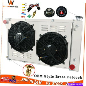 Radiator 3̃WG[^[+V{[t@V{[c10 20 c30 k10 k20 k30sbNAbvxO67-72 3 Row Radiator+Shroud Fan For Chevy C10 20 C30 K10 K20 K30 Pickup Suburban 67-72