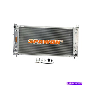 Radiator Spawon for Chevrolet GMC Cadillac Escalade 99-14 34 "3rowA~jEWG[^[ AT SPAWON For Chevrolet GMC Cadillac Escalade 99-14 34" 3Row Aluminum Radiator