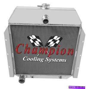 Radiator 1941�N����1949�N�̍��ہ�CC8960��3��̊����`�����s�I�����W�G�[�^�[ 3 Row Discount Champion Radiator for 1941 - 1949 International #CC8960�y���s�A���i�z