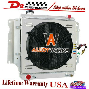 Radiator 3̃WG[^[+VEht@+1987N2006ÑT[X^bgW[vO[TJ YJ 2.4L-4.2L 3 Row Radiator+Shroud Fan+Thermostat For 1987-2006 Jeep Wrangler TJ YJ 2.4L-4.2L
