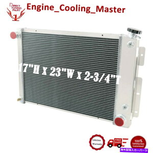Radiator 1967-19694A~jEWG[^[68V{[J}|eBAbNt@CAo[h23''core 4 Rows Aluminum Radiator for 1967-1969 68 Chevy Camaro Pontiac Firebird 23''CORE