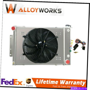 Radiator 3̃WG[^[+VEht@1967-1969V{[J}rbOubNt@CAo[h|eBAbN 3 Rows Radiator+Shroud Fan For 1967-1969 Chevy Camaro Big Block Firebird Pontiac