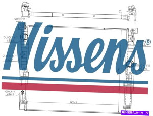 Radiator Nissens Coolant Radiator 606236 for BMW 7�V���[�YG11�i2016�j740i 3.0�Ȃ� Nissens Coolant Radiator 606236 for BMW 7 SERIES G11 (2016) 740I 3.0 etc�y���s�A���i�z