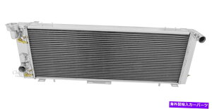 Radiator 1991-1992�W�[�v�R�}���`���W�G�[�^�[�`�����s�I��2��R�A�I�[���A���~�j�E��DPI 1193 1991-1992 Jeep Comanche Radiator Champion 2-Row Core All Aluminum DPI 1193�y���s�A���i�z
