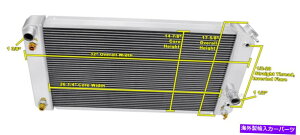 Radiator 1996�N����2005�N�̃V�{���[/GMC S/T�V���[�Y��3��`�����s�I��DR���W�G�[�^�[ 3 Row Champion DR Radiator For 1996 - 2005 Chevy/GMC S/T Series�y���s�A���i�z