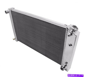 Radiator 1965-1974キャデラックデビルすべてのアルミニウム3列コアKRチャンピオンラジエーター 1965-1974 Cadillac DeVille All Aluminum 3 Row Core KR Champion Radiator