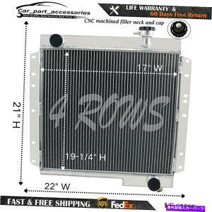 Radiator g^hN[U[FJ40 FJ45 L6̃A~jE4񃉃WG[^[1970?1980 79 78 77 Aluminum 4 Rows Radiator For Toyota Land Cruiser FJ40 FJ45 L6 1970~1980 79 78 77