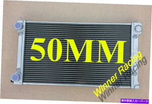 Radiator A~jEWG[^[VWStMK1/2 GTI/SCIROCCO 1.6 1.8 8V MT 50mmɓK܂ Aluminum Radiator Fits VW Golf MK1/2 GTI/SCIROCCO 1.6 1.8 8V MT 50mm
