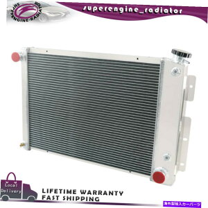 Radiator 1967-69�V�{���[�J�}���A�|���e�B�A�b�N�t�@�C�A�o�[�h��23 ���C�h�R�A�A���~�j�E��4row���W�G�[�^�[ 23 Wide Core Aluminum 4Row Radiator For 1967-69 Chevy Camaro, Pontiac Firebird�y���s�A���i�z