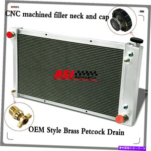 Radiator 1967-72�V�{���[�s�b�N�A�b�vC/K C10 C20 C30 G10 AT/MT 4�񃉃W�G�[�^�[ For 1967-72 Chevrolet Pickup C/K C10 C20 C30 G10 AT/MT 4 Rows Radiator�y���s�A���i�z