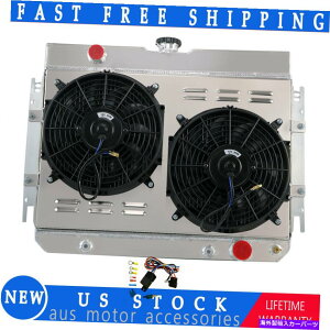 Radiator 3̃WG[^[VEh12 "t@1964-1968V{[VFx/GJ~m̃T[X^bg 3 ROW RADIATOR SHROUD 12" FANS THERMOSTAT FOR 1964-1968 CHEVY CHEVELLE/EL CAMINO