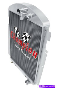 Radiator 3��̍��x�ȃ`�����s�I�����W�G�[�^�[1937�V�{���[GC V8�ϊ���CC3738CH 3 Row Advanced Champion Radiator for 1937 Chevrolet GC V8 Conversion #CC3738CH�y���s�A���i�z