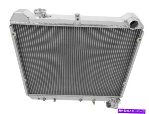 Radiator 1984-1985}c_RX-7I[A~jE3RAKR`sIWG[^[ 1984-1985 Mazda RX-7 All Aluminum 3 Row Core KR Champion Radiator