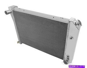 Radiator 1973 1974�r���C�b�N�A�|��3��I�[���A���~�j�E���`�����s�I��WR���W�G�[�^�[CC412 1973 1974 BUICK APOLLO 3 Row All Aluminum Champion WR Radiator CC412�y���s�A���i�z