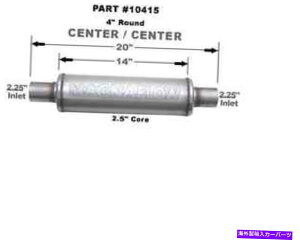 }t[ Magnaflowjo[TTeXeX}t[10415 Magnaflow Universal Satin Stainless Muffler Free Shipping 10415