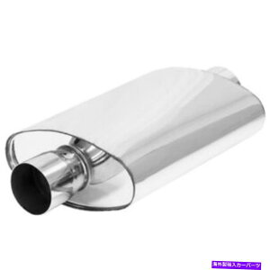 }t[ PFEEMS51516 Proflow Muffler OvalA409XeX|򗬗2-1/ PFEEMS51516 Proflow Muffler Oval, 409 Stainless Steel Polished Flow Chamber 2-1/