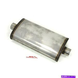 �}�t���[ ���j�o�[�T���f���A���R�A304SS�}�t���[22 x11 x6 3�C�����b�g�a JBA for Universal Dual core 304SS Muffler 22X11X6 3 Inlet Diameter�y���s�A���i�z