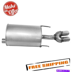 �}�t���[ �E�H�[�J�[18980����ȑ��̃A���~�_�|�ȉ~�`�̒��ڃt�B�b�g�r�C�}�t���[ Walker 18980 Passenger Side Aluminized Steel Oval Direct Fit Exhaust Muffler�y���s�A���i�z