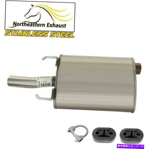 }t[ nK[tXeX|̔rC}t[tBbg2005-08|eBAbNgrandprix3.8l Stainless Steel Exhaust Muffler with Hangers fits 2005-08 Pontiac GrandPrix 3.8L