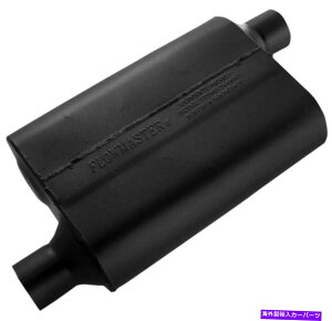 }t[ Flowmaster 40V[Y`o[}t[AA2.25 "ItZbgA2.25"ItZbg FLOWMASTER 40 SERIES CHAMBERED MUFFLER,BLACK,2.25" OFFSET IN,2.25" OFFSET OUT