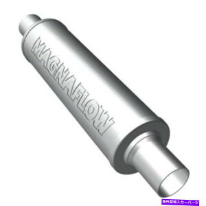 マフラー マグナフローパフォーマンスエキゾーストサテンステンレススチールマフラーユニバーサルフィット10414 Magnaflow Performance Exhaust Satin Stainless Steel Muffler Universal Fit 10414