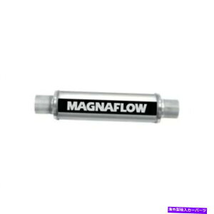 マフラー Magnaflowユニバーサルマフラー - サテンステンレス(10444) MagnaFlow Universal Muffler - Satin Stainless (10444)