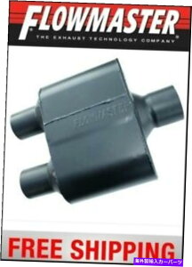 �}�t���[ �t���[�}�X�^�[�X�[�p�[10�V���[�Y���[�X�}�t���[-3 "�Z���^�[�C�� / 2.5"�f���A���A�E�g Flowmaster Super 10 Series Race Muffler - 3" Center In / 2.5" Dual Out