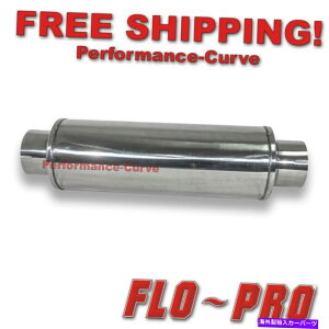 �}�t���[ Flo Pro Max 5 �X�e�����X�|�p�t�H�[�}���X�f�B�[�[���}�t���[24�{�f�B-M12774 Flo Pro Max 5 Stainless Steel Performance Diesel Muffler 24 Body - M12774�y���s�A���i�z