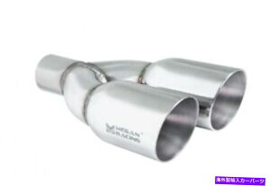 }t[ ~[KGL][Xg}t[Fjo[TcCXeXX`[N3.5 "qgi2.5"jDS Megan Exhaust Muffler: Universal Twin Stainless Steel Chrome 3.5" Tips (2.5") DS