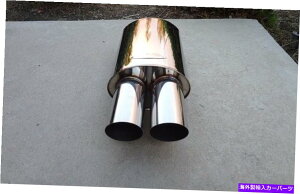 �}�t���[ BMW E39 E38 E46 E90 E92 E60 E64 E36 E30�f���A��3 �X�����g�`�b�v�p�t�H�[�}���X�}�t���[ BMW E39 E38 E46 E90 E92 E60 E64 E36 E30 Dual 3 Slant Tip Performance Muffler�y���s�A���i�z