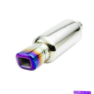}t[ 2 ''AGL][Xg}t[pCv`bvnCt[4.5 "{fBbgu[XNGAAEgbg 2'' Rear Exhaust Muffler Pipe Tips High Flow 4.5" Body Moto Bule Square OUTLET