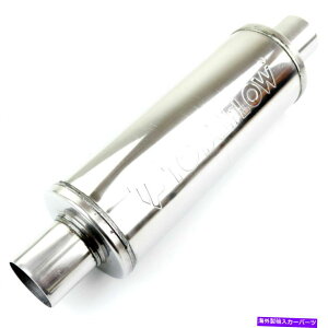 }t[ TotalFlow 20419pꂽrC}t[ʂ钼-3C`ID TOTALFLOW 20419P Straight Through Polished Exhaust Muffler - 3 Inch ID